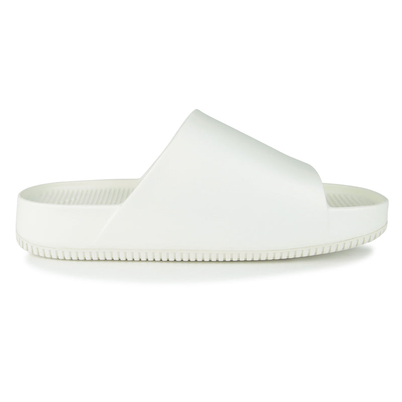 Nike Calm Slide Shoes (Color: sail/sail)