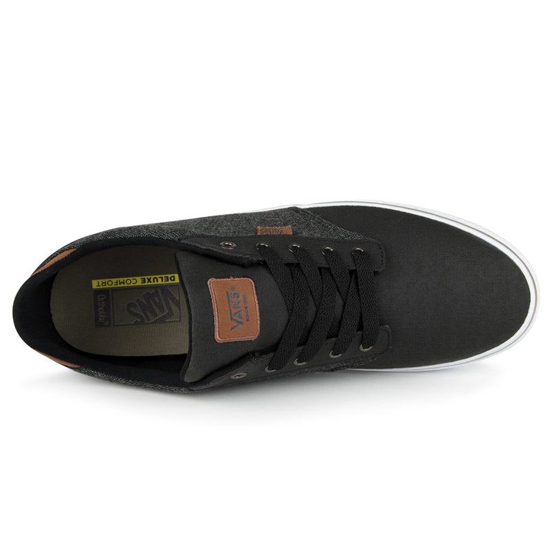 Vans Atwood Deluxe Shoes (Color: (Mixed) black dachshund)