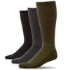 BeLoose Crew Socks (Multi 3-Pack) moss green/slate grey/jet black