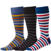 Royale Dress Socks (3-Pack) Thick Stripe Collection