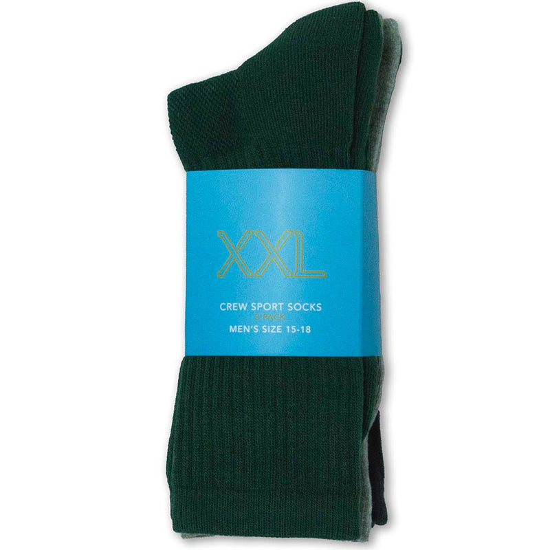 Crew Sport Socks (Multi 3-Pack)