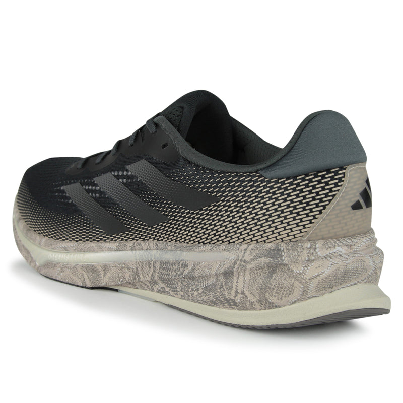 Adidas Supernova Rise Shoes (Color: carbon/iron metallic/wonder beige)