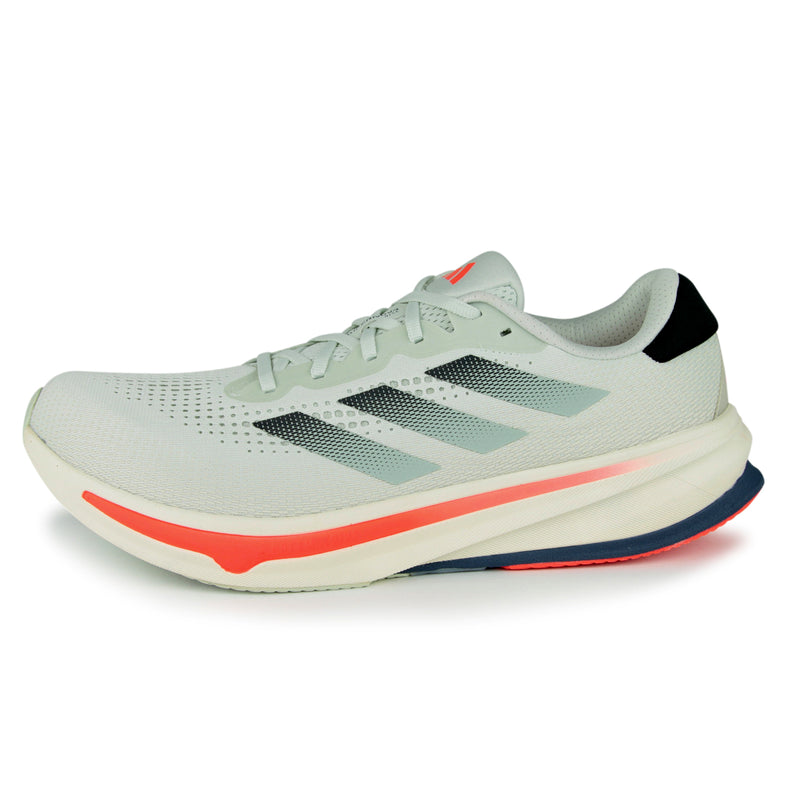 Adidas Supernova Rise Shoes (Color: crystal jade/carbon/solar red)