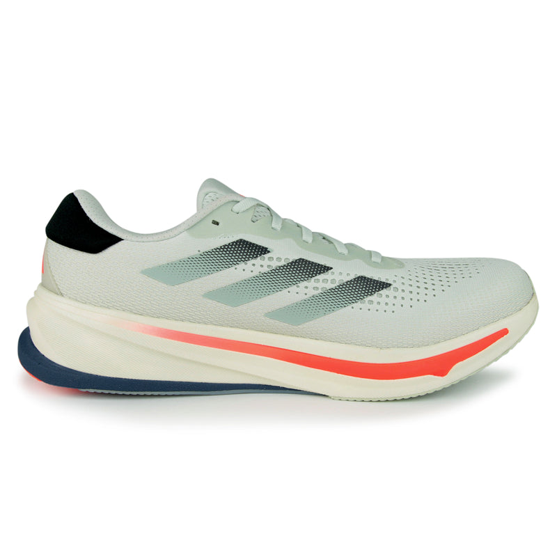 Adidas Supernova Rise Shoes (Color: crystal jade/carbon/solar red)