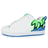 Court Graffik (WLQ) white/lime/turquoise