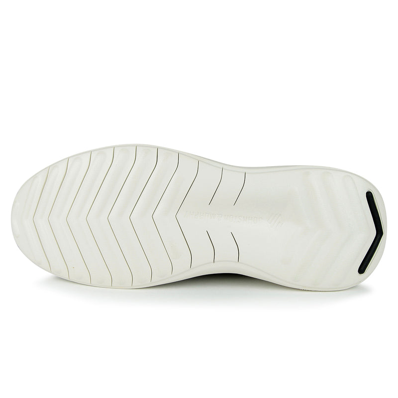 Sole view of J&M's Amherst 2.0 Embossed shoe, showcasing lightweight, flexible design and innovative technology.