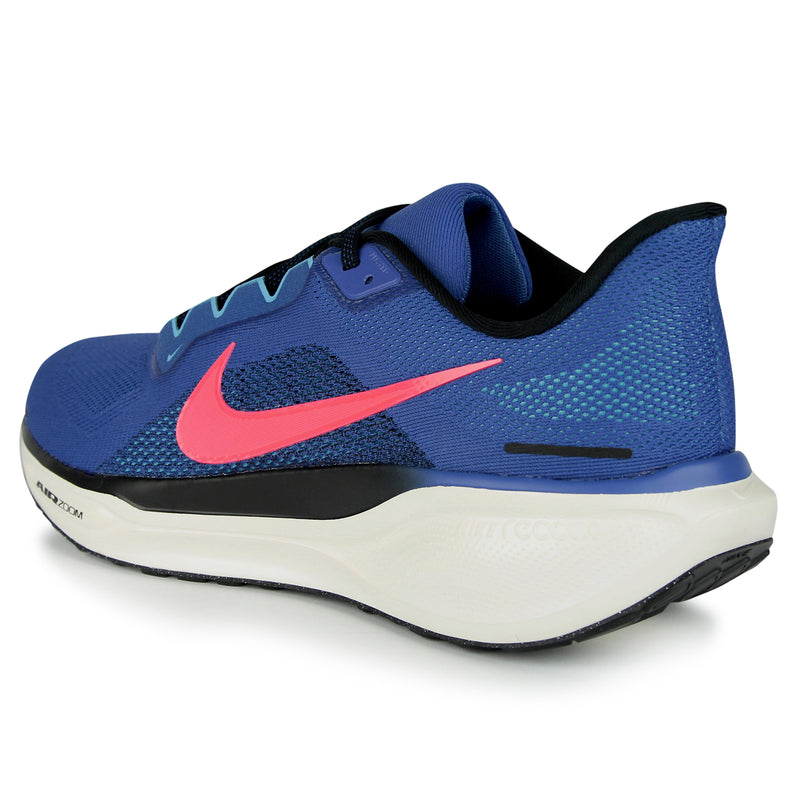 Nike Air Zoom Pegasus 41 Shoes (Color: astronomy blue/hot punch/black)