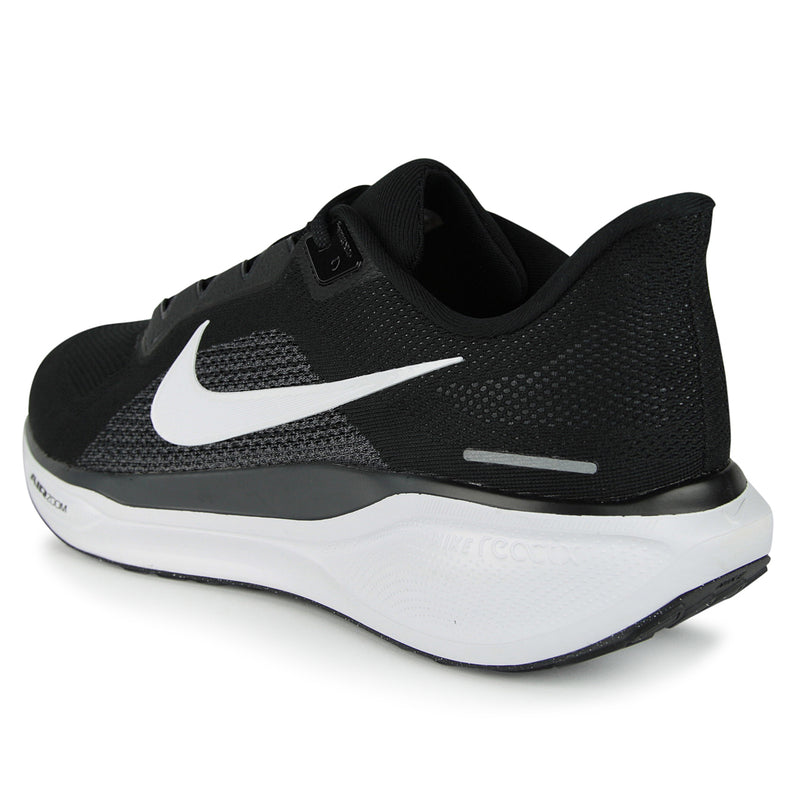 Nike running air zoom pegasus trainers in black and white best sale