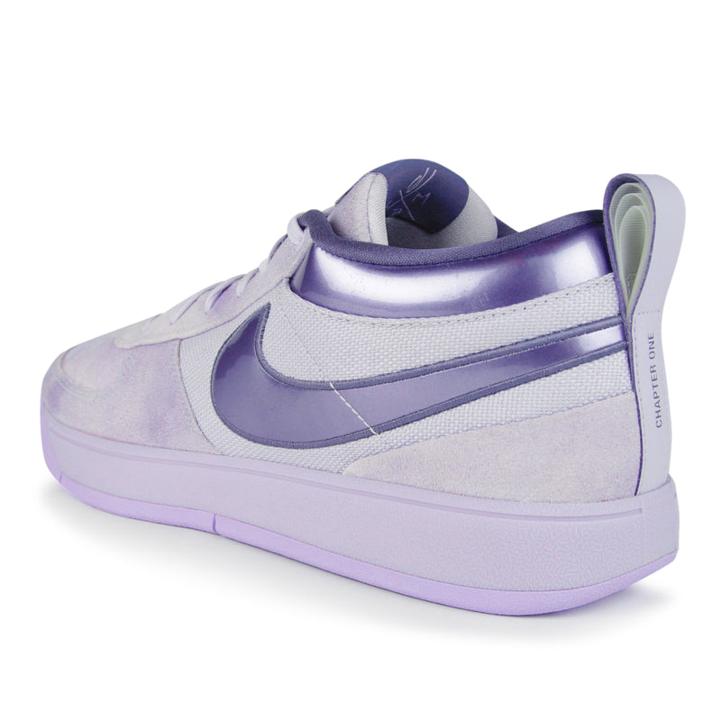 Nike Book 1 Shoes (Color: barely grape/daybreak)