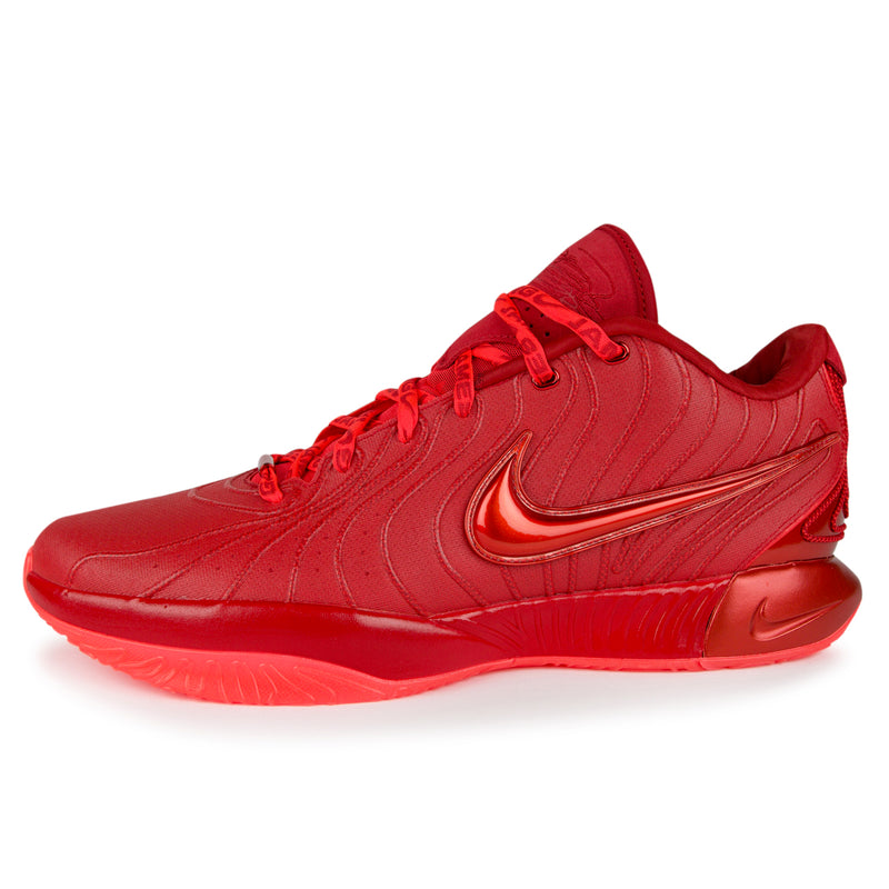 Nike Lebron XXI Shoes (Color: (James Gang) bright crimson/gym red)