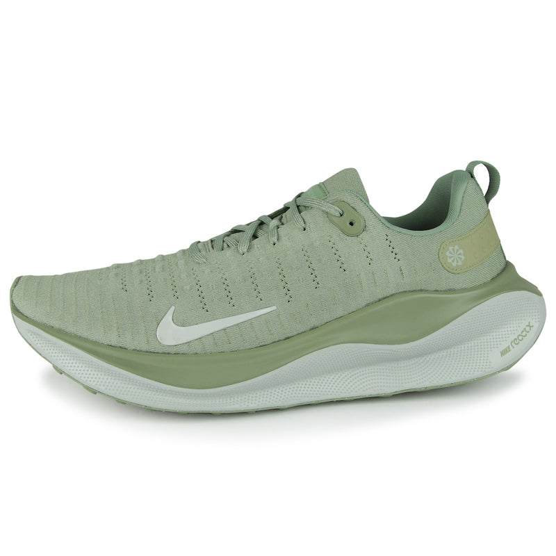 Nike ReactX Infinity Run 4 Shoes (Color: oil green/light silver)