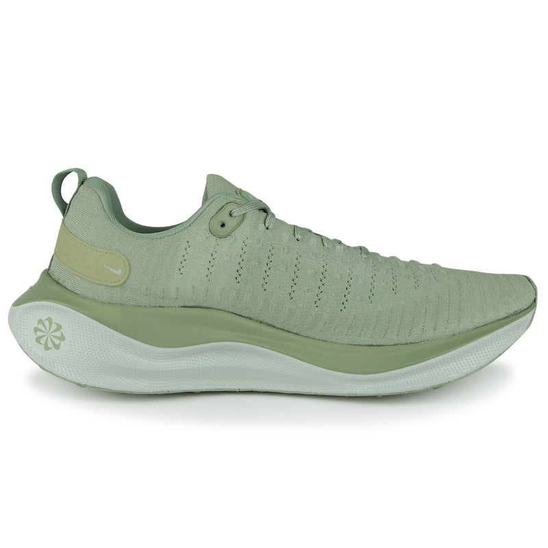 Nike ReactX Infinity Run 4 Shoes (Color: oil green/light silver)