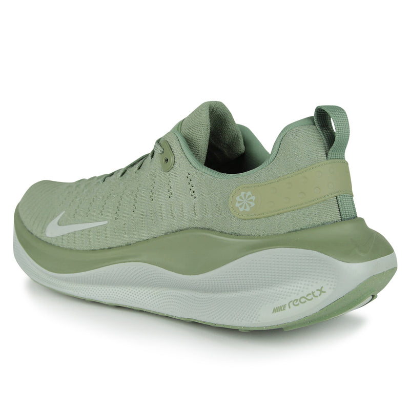 Nike ReactX Infinity Run 4 Shoes (Color: oil green/light silver)