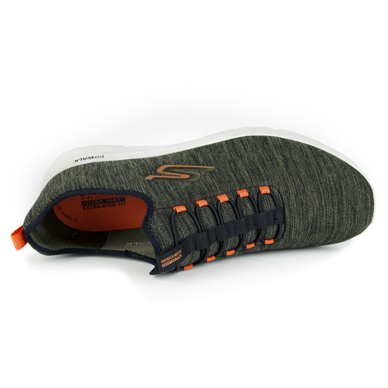 Skechers GOwalk Flex - Ultra Shoes (Color: olive/black)