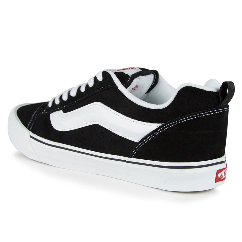 Vans Knu Skool Shoes (Color: black/true white)